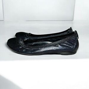 🌻AGL Leather Animal Print Ballet Flat Shoes Size: EU 36 or US 6 {EUC!}